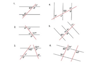Angles in Special Quadrilaterals