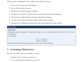 Iterative Methods for Finding Roots Square Roots, Cube Roots and Fractional Powers