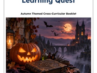October Cross Curricular Spooky Topic Booklet