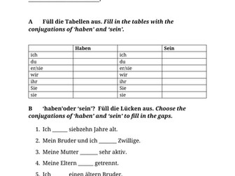 In meiner Familie GCSE