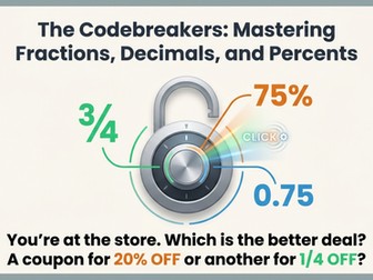 Fractions Decimlas Percentages