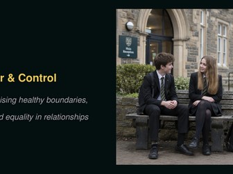 Power and Control in Relationships – KS3/KS4 Full Lesson