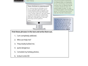 GCSE German - Media and Technology End of Unit Revision