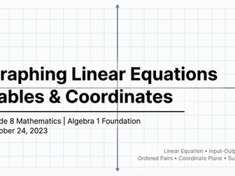 Graphing Linear Functions