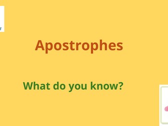Apostrophes