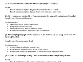 Year 6 Reading Comprehension Week 5 - Reading and Answers