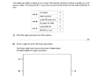 Logic Gates - Word Problems