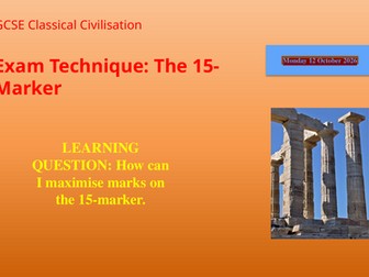 OCR GCSE Classical Civilisation Exam: Master the 15-Marker
