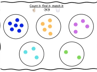 Count it, find it, match it