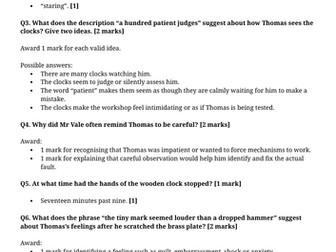 Year 6 Reading Comprehension Week 7 - Reading and Answers