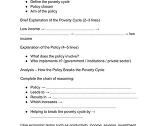 IB Economics Paper 2 Part g