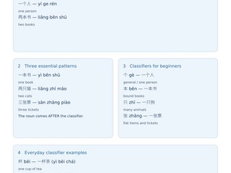 Mandarin Chinese Grammar Workbook: Nouns & Measure Words | 160 Questions | A1–A2