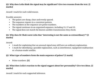 Year 6 Reading Comprehension Week 14 - Reading and Answers