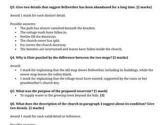 Year 6 Reading Comprehension Week 16 - Reading and Answers