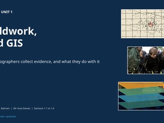 Year 8 Unit 1 Fieldwork and GIS Complete Unit