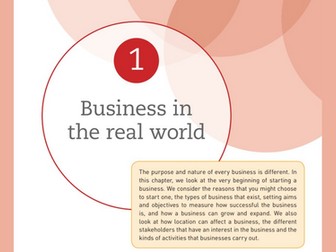 AQA GCSE Business Studies 3.1 - The purpose of business
