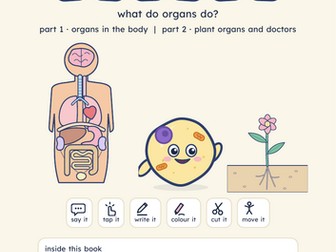 Organs - KS3 Dyslexia-Friendly Workbook (7Ab)