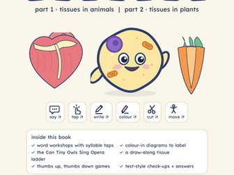 Tissues - KS3 Dyslexia-Friendly Workbook (7Ac)