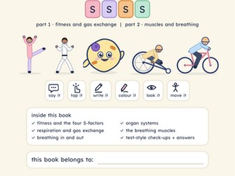 Fitness and breathing - KS3 Dyslexia-Friendly Workbook (7Ca)