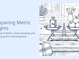 Entry Level 3 Functional Skills Maths: Using common measures, shape and space L7