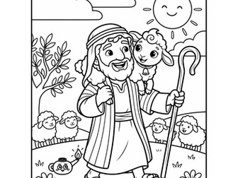 The Lost Sheep printables for EYFS and KS1