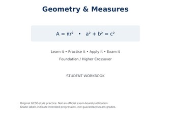 5. Geometry & Measures Grade 4→5 Booster