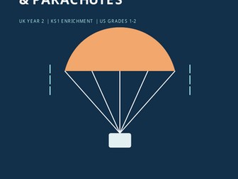 Year 2 Science: Air Resistance and Parachutes | KS1 Forces & Motion Workbook  25 Printable A4 Pages