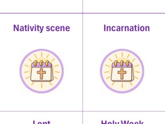 KS3 Christian Festivals and the Church Year Flashcards