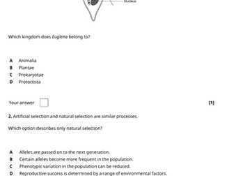 OCR A-Level Biology MCQs (all topics)