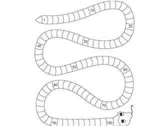 Numberline snake