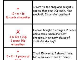 Word problems loop game