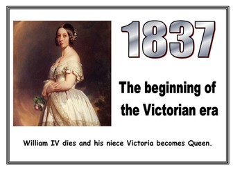 Victorian Timeline display