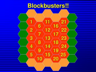 Blockbusters game