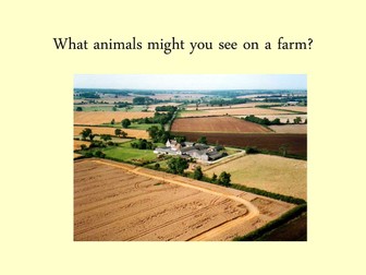 Farm animal powerpoint