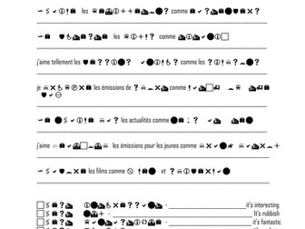 French TV Likes & Dislikes