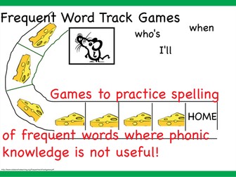 Frequent Words Track Games