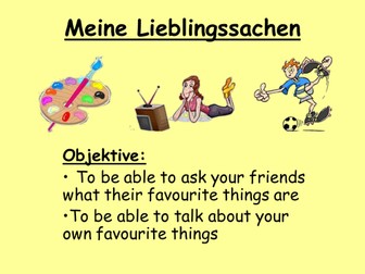 Meine Lieblingssachen