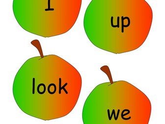 NLS 45 reception words on apples