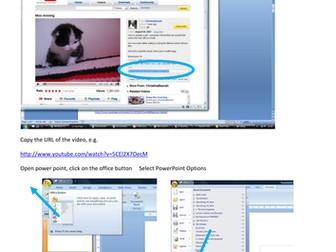 How to Embed YouTube Video in PowerPoint 2007