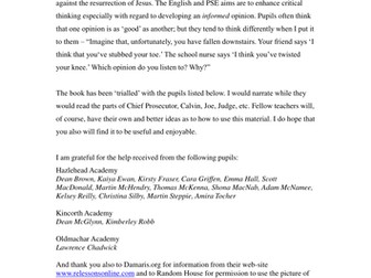 TRIAL of the RESURRECTION