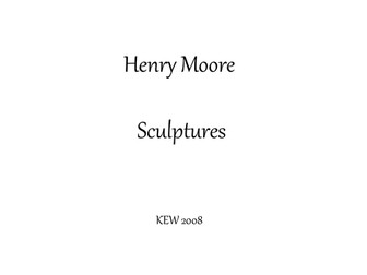 Henry Moore sculpture powerpoint