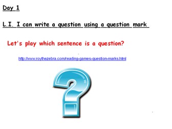 Traditional Tale planning week one and two