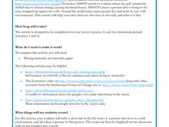 Who lives in the ice today?