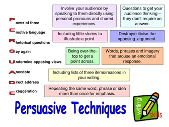 Persuasive Techniques: Lessons and activities