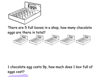 Easter Egg Hunt Problem Solving