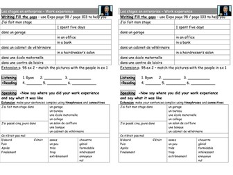 Les stages en entreprise
