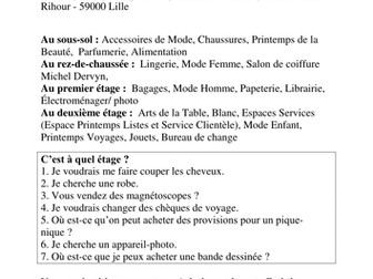 Au grand Magasin (department store)