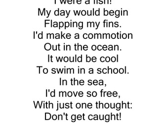 Fish theme activities