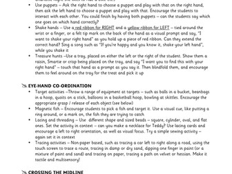 Fine Motor and Handwriting Development Activities