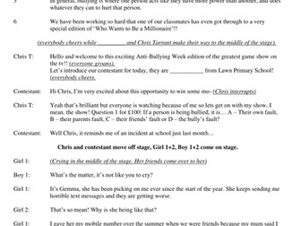 Anti-Bullying Week Class Assembly